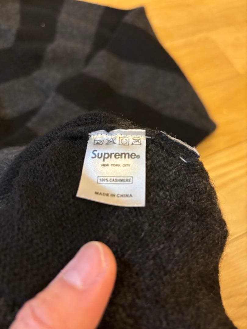 シュプリーム　カシミヤニット　supreme