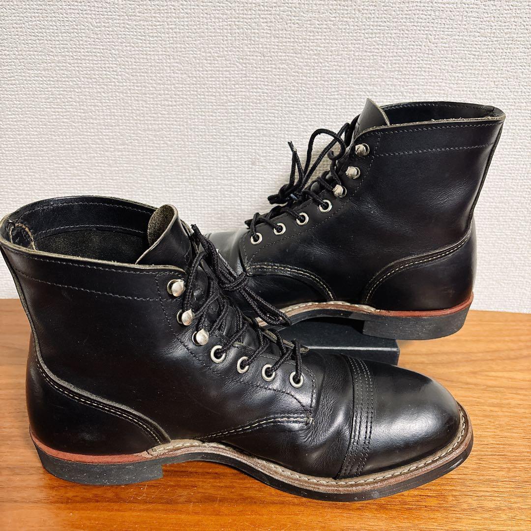 RED WING レッドウィング 8114 アイアンレンジャー ワークブーツ 黒