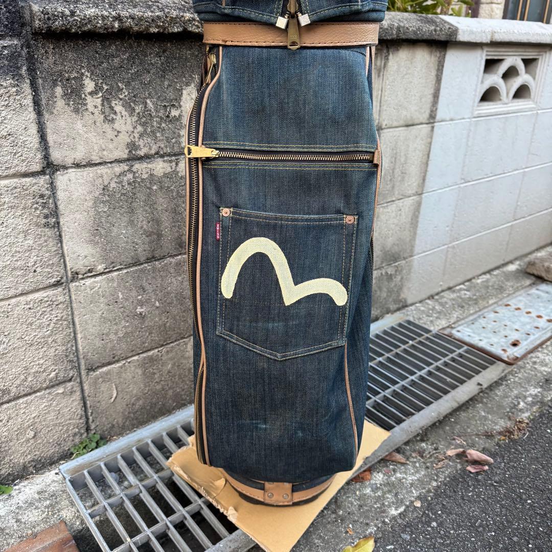 希少☆ EVISU エヴィス　ゴルフ　 デニム　キャディバッグ　初期モデル