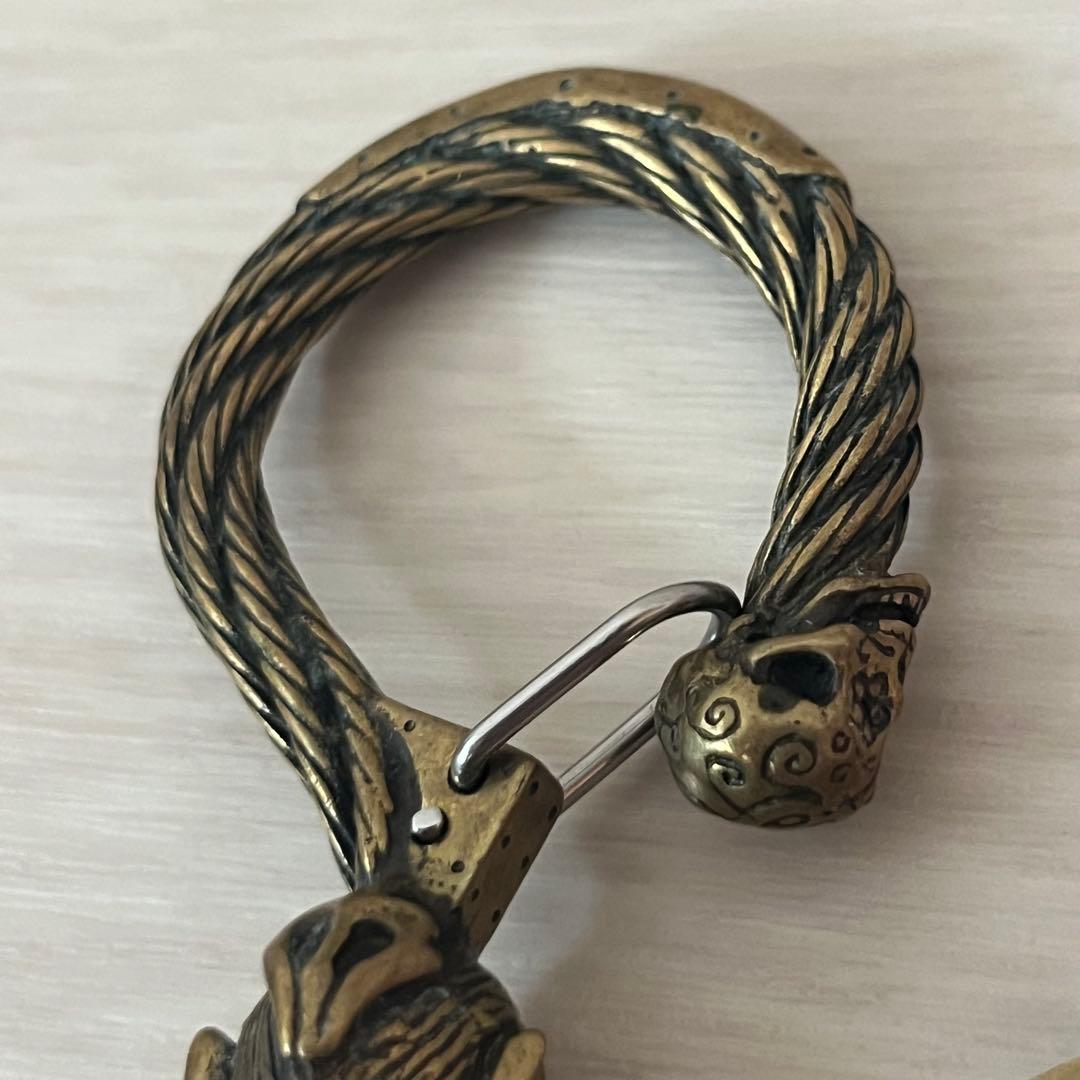 【名作】ギャングスタービル × ガルシア カラビナ キーチェーン キーリング