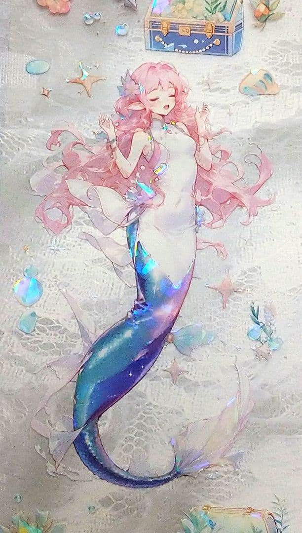 ✩再販✩J762＃深海灵动(贝壳光)未定义切り売り海外人物マステ女の子