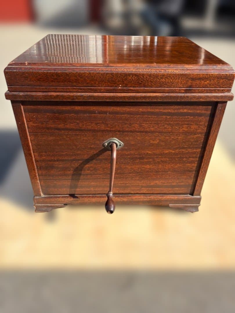 【希少】 蓄音機　GEAR&EAGLE No.55　アンティーク　レトロ　963