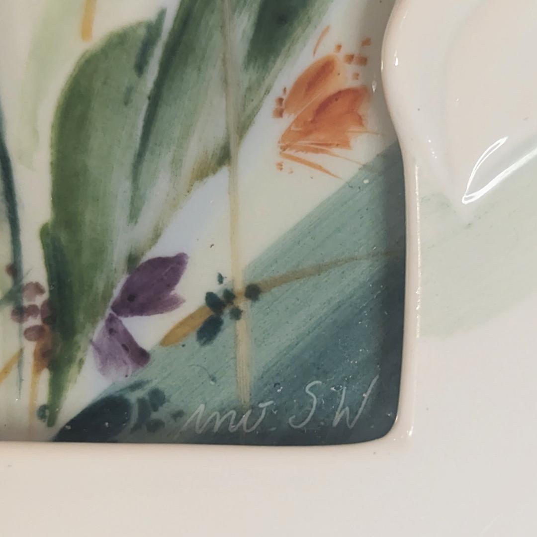 マイセン　Meissen　立体　陶板画　ザビーネ・ワックス