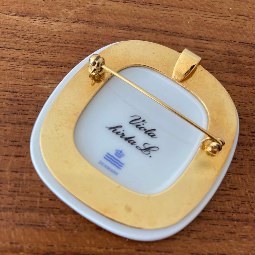 ◆ ロイヤルコペンハーゲン ブローチ フローラダニカ ◆