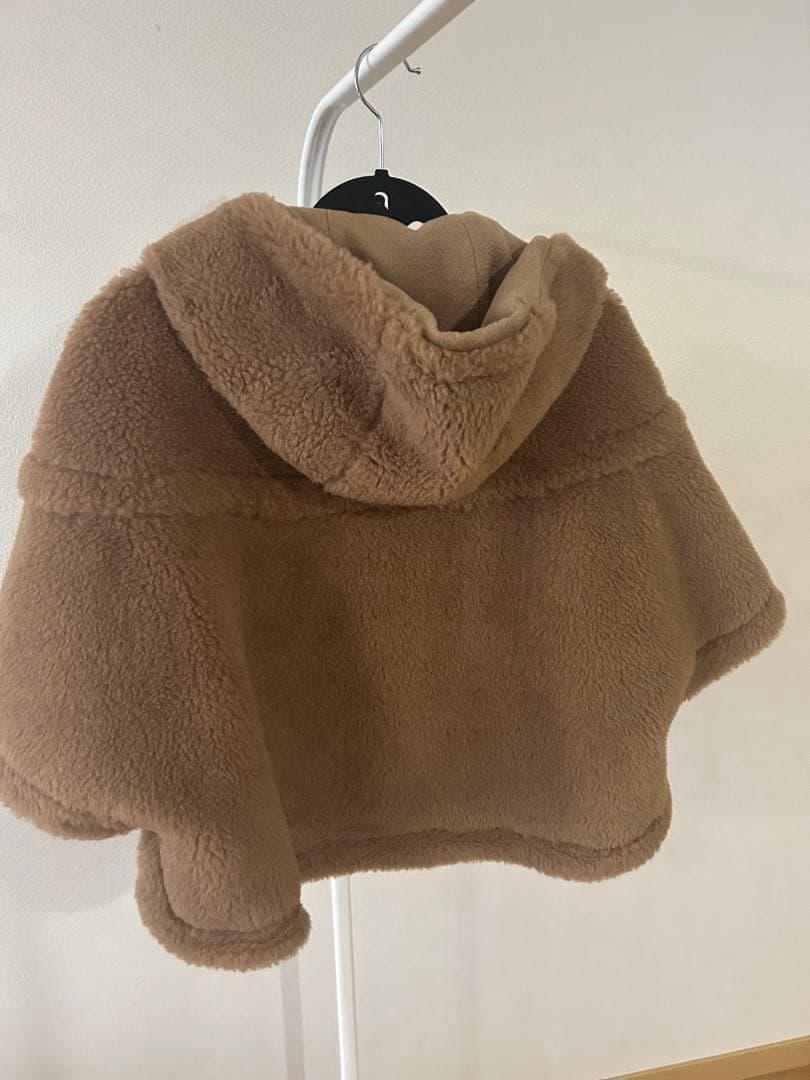 ぽっぷんMAX MARA PETALO テディベアケープ　ペタロ新品