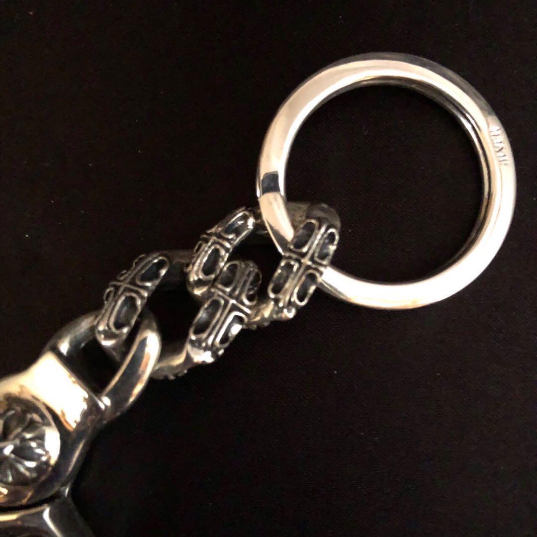 シルバー925 キーリング　キーホルダー　クロス　プラス　人気　③