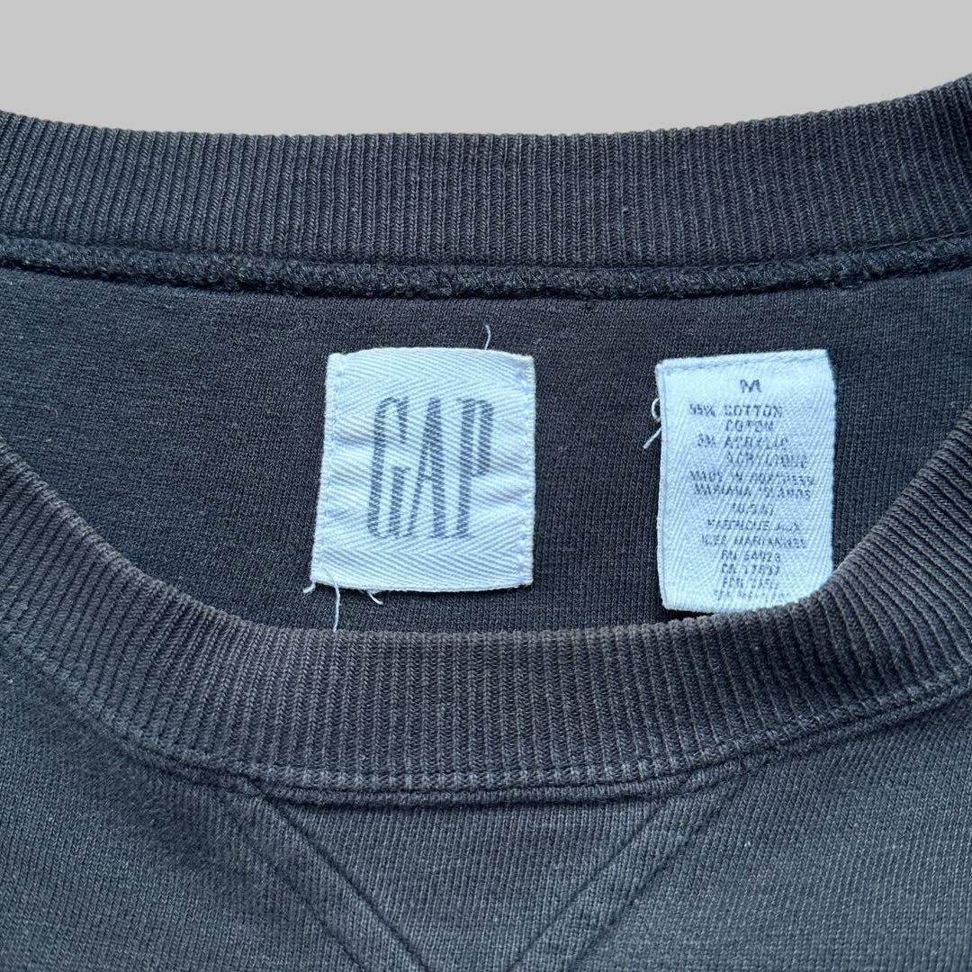 90s OLD GAP 無地スウェット ブラック