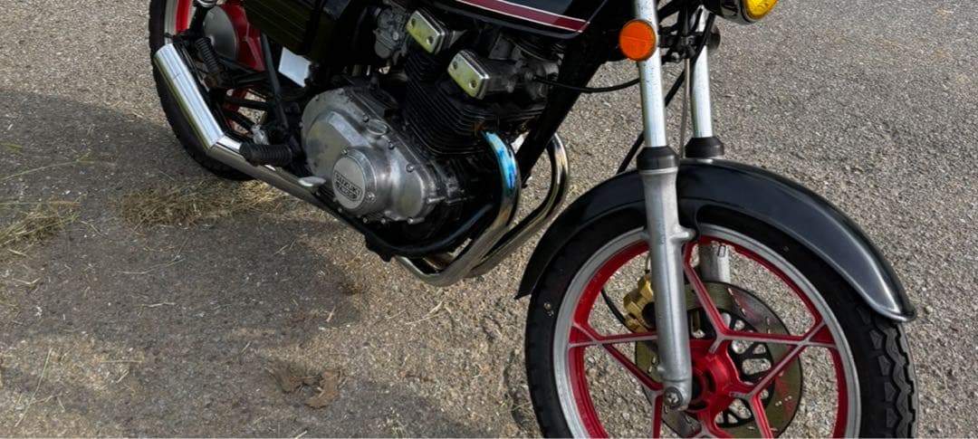 gsx250e バイク　マフラー