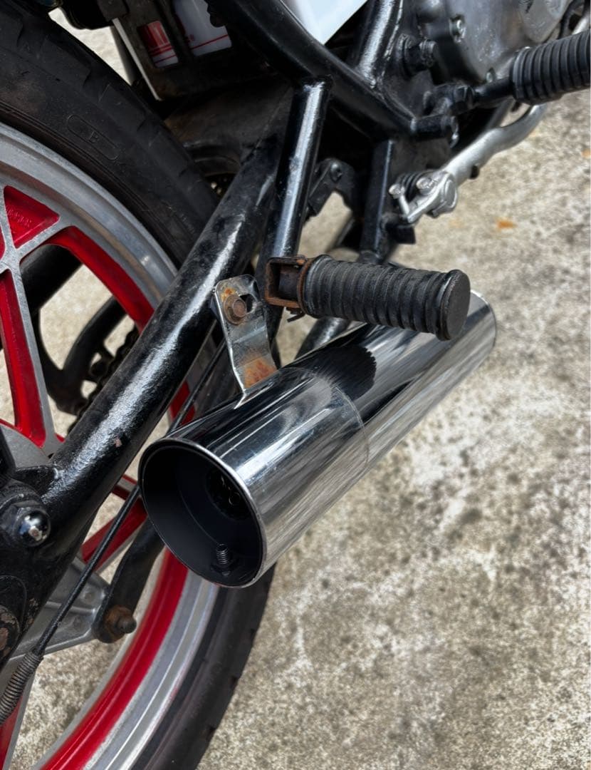 gsx250e バイク　マフラー