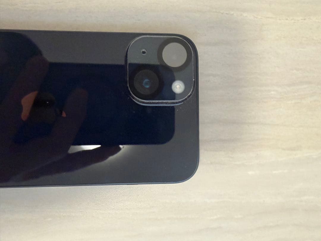 iPhone14 128GB ミッドナイト　カメラ、画面保護フィルム付き