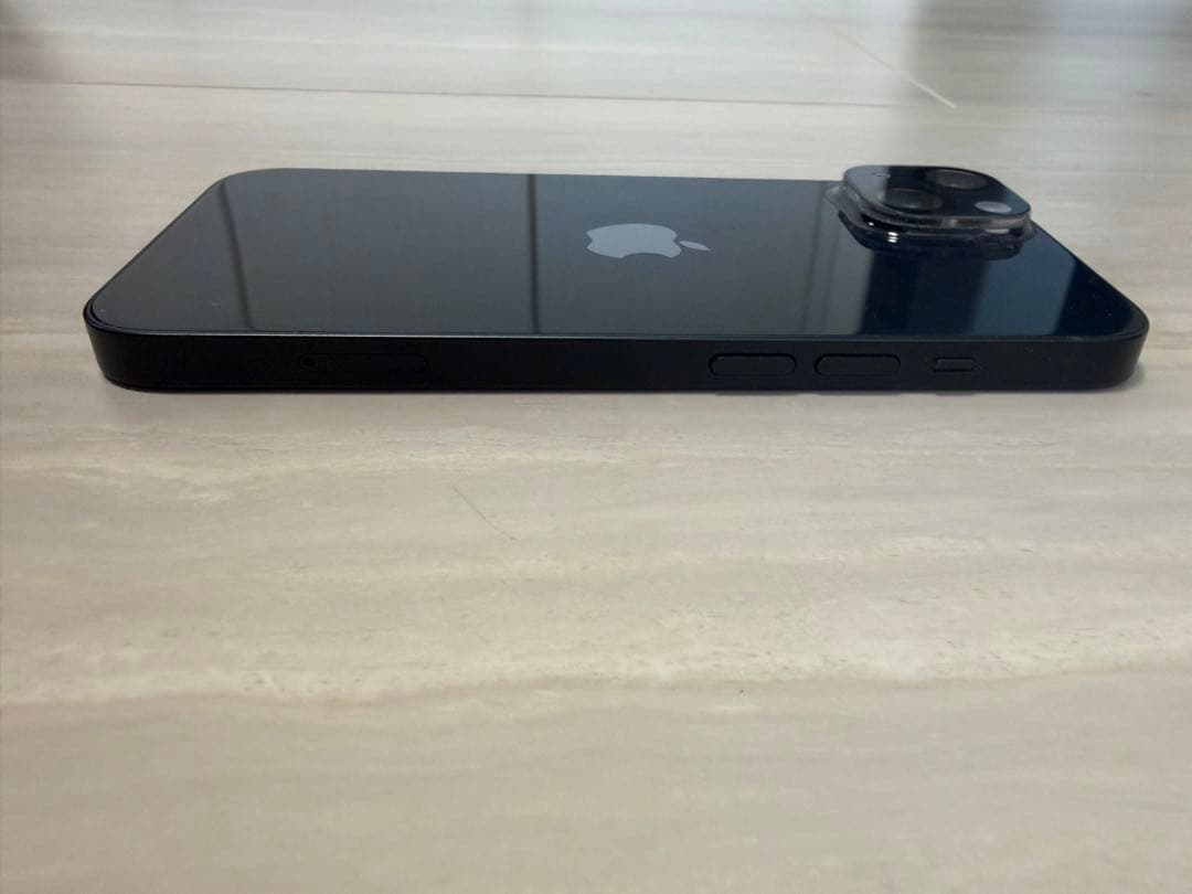 iPhone14 128GB ミッドナイト　カメラ、画面保護フィルム付き