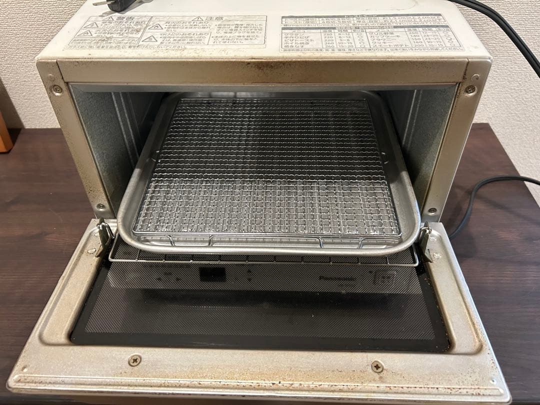 早い者勝ち　Panasonic NB-DT52トースター 網棚・トレー付き