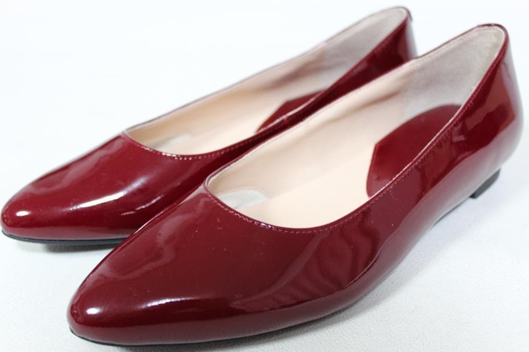 アシックス ランウォーク フラットパンプス(24.5ｃｍ2E)超美品