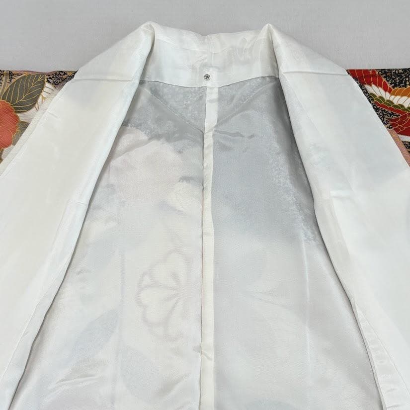 ゆりのはな　本振袖　京友禅金彩加工ボカシ　金駒刺繍　たたき染め　正絹　L702