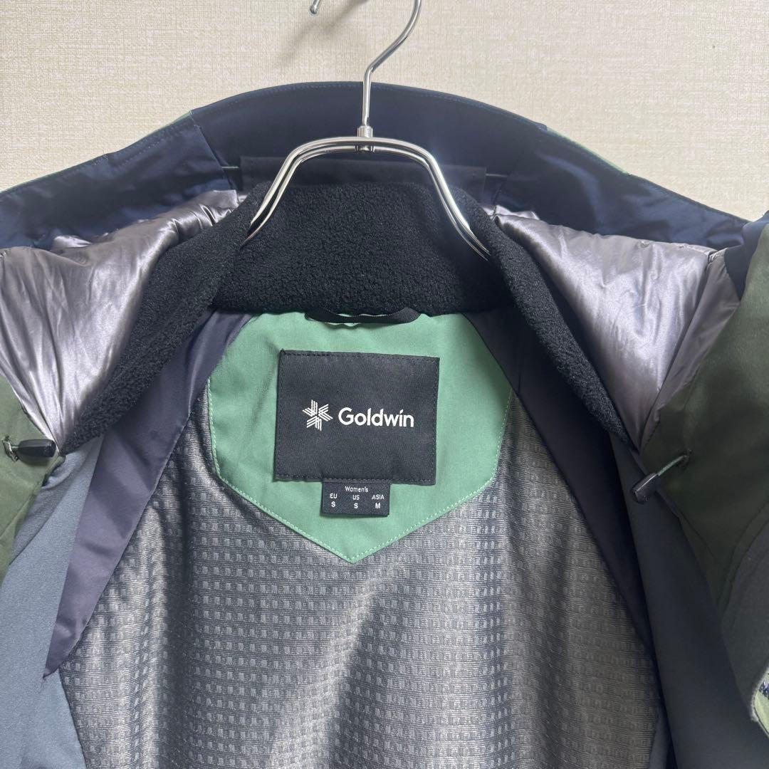 GOLDWIN ゴールドウィン スノーウェア レディース M 薄緑 カーキ