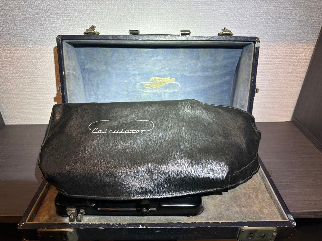 タイガー計算器　機械式計算器　外箱付き