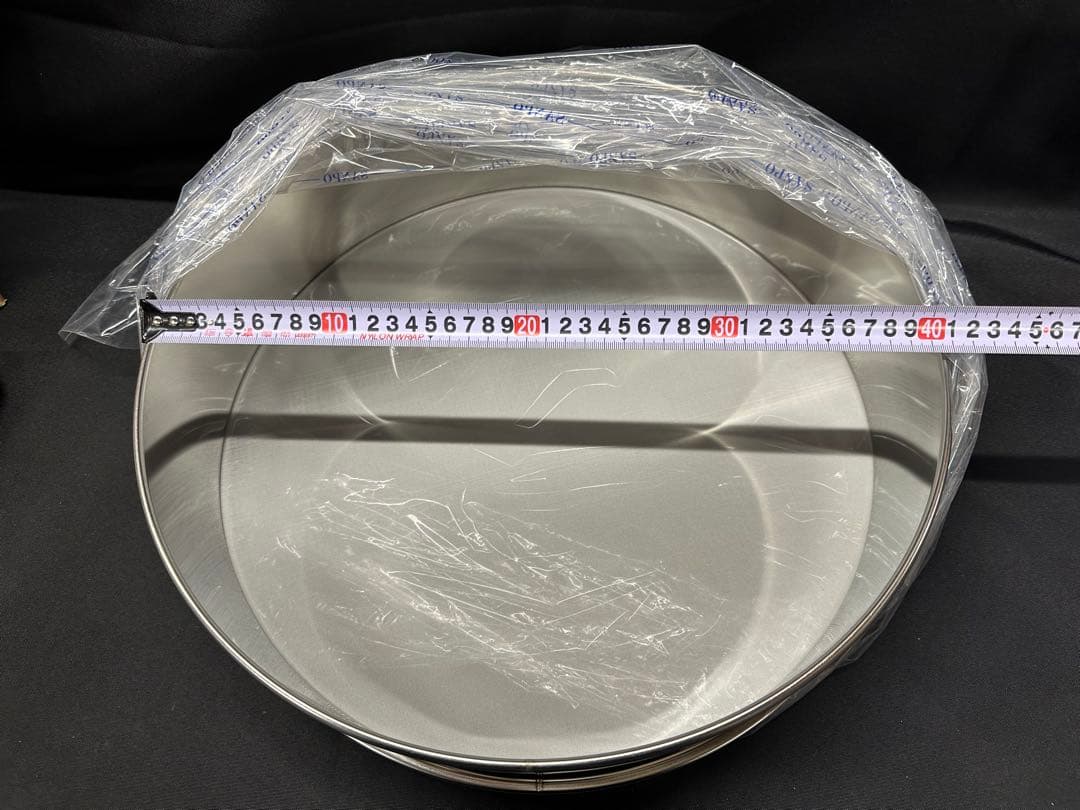 【極美品】SANPO サンポー　ふるい　ステンレスフルイ　篩　40cm