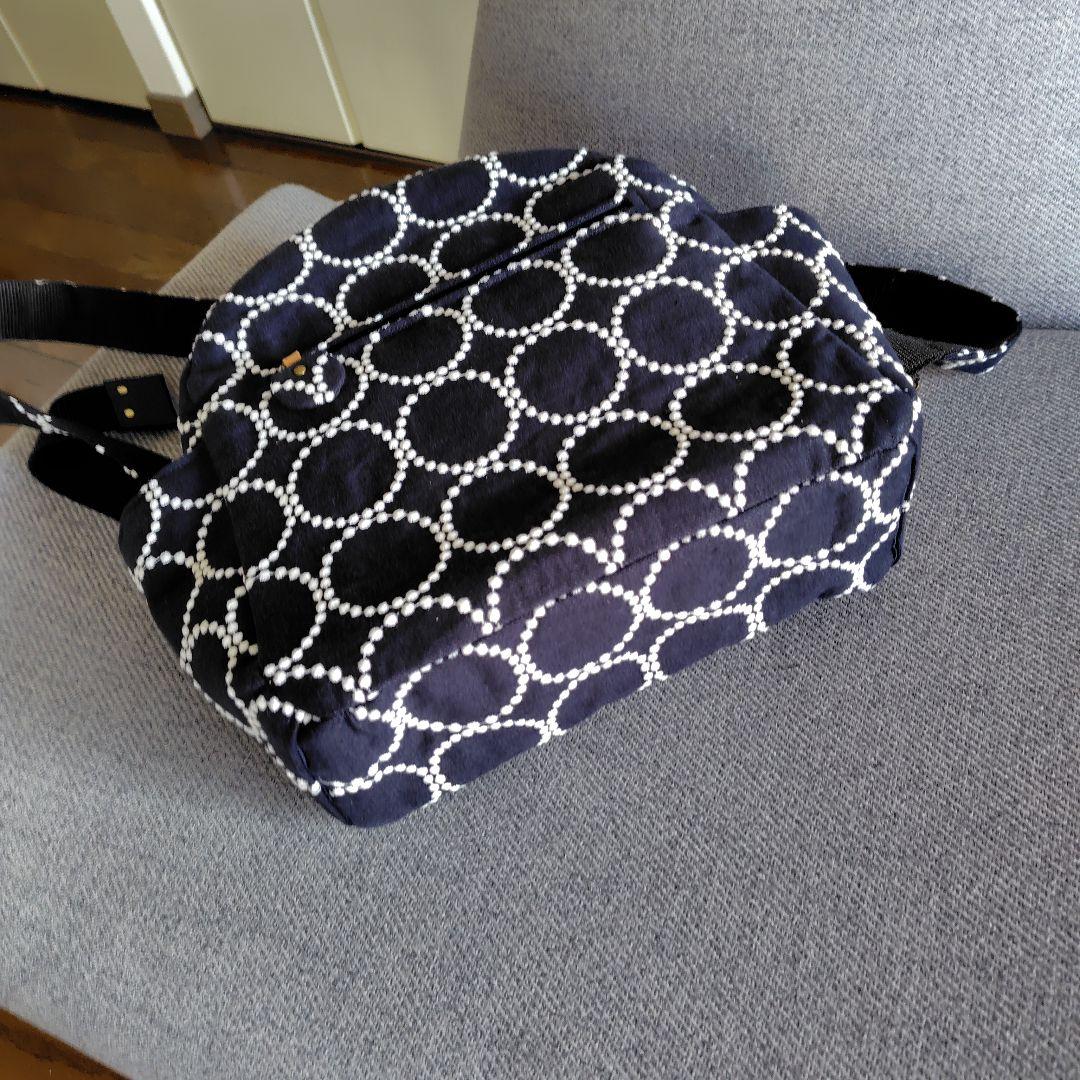 ミナペルホネン両開きリュックハンドメイドバック