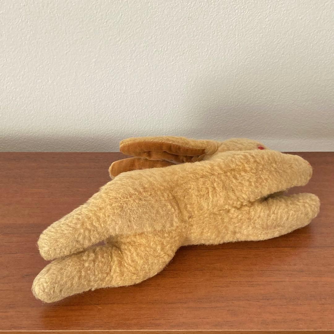 赤い目のウサギ　ぬいぐるみ　ドイツ　ヴィンテージ