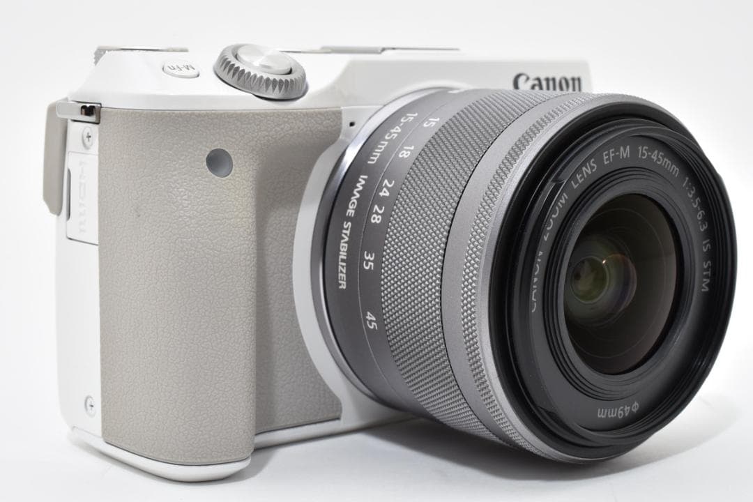 ■美品■Canon キヤノン EOS M3 15-45mm IS STM