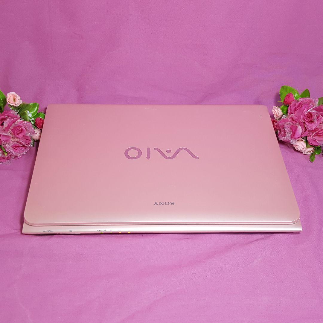 ピンク色★SONY★VAIO★CORE-I7★新品SSD512G★メモリ8G