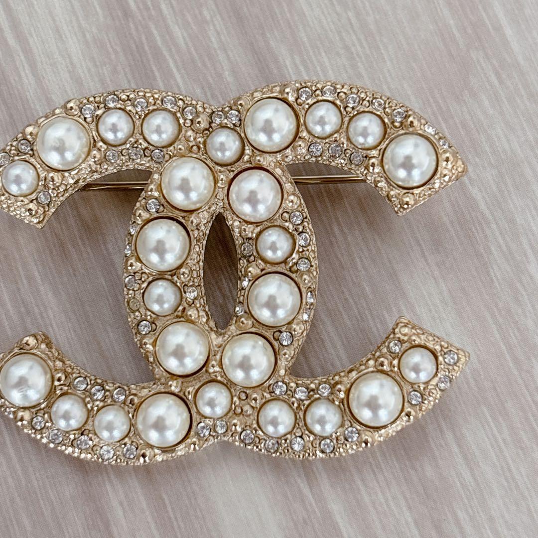 CHANEL シャネル ココマーク ブローチ　コスチュームパール 2024年購入