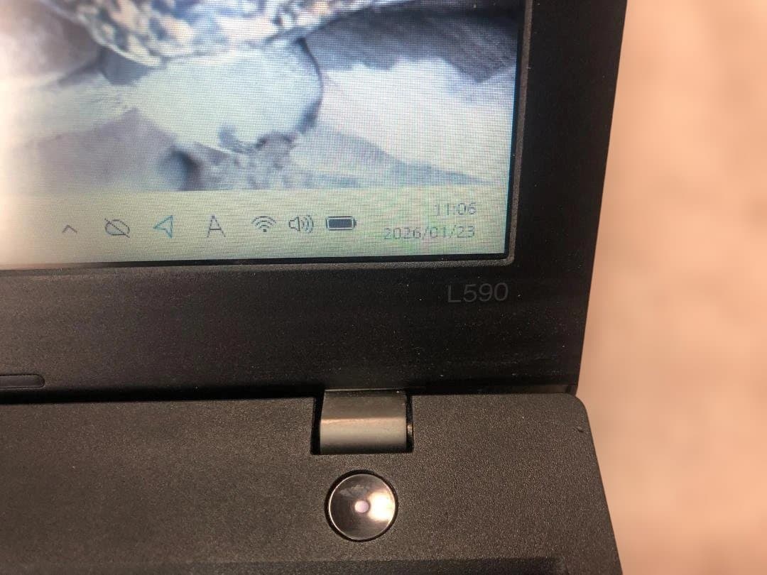 ThinkPad L590 Corei5 8GB SSD256GB win11⑯