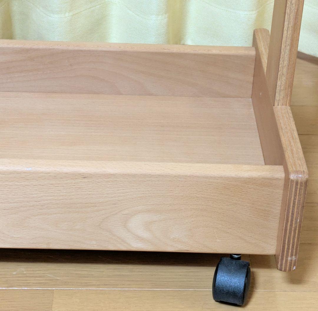 匿名配送☆Formio フォルミオ ハンガーワゴン KF-14 無垢材 北欧家具