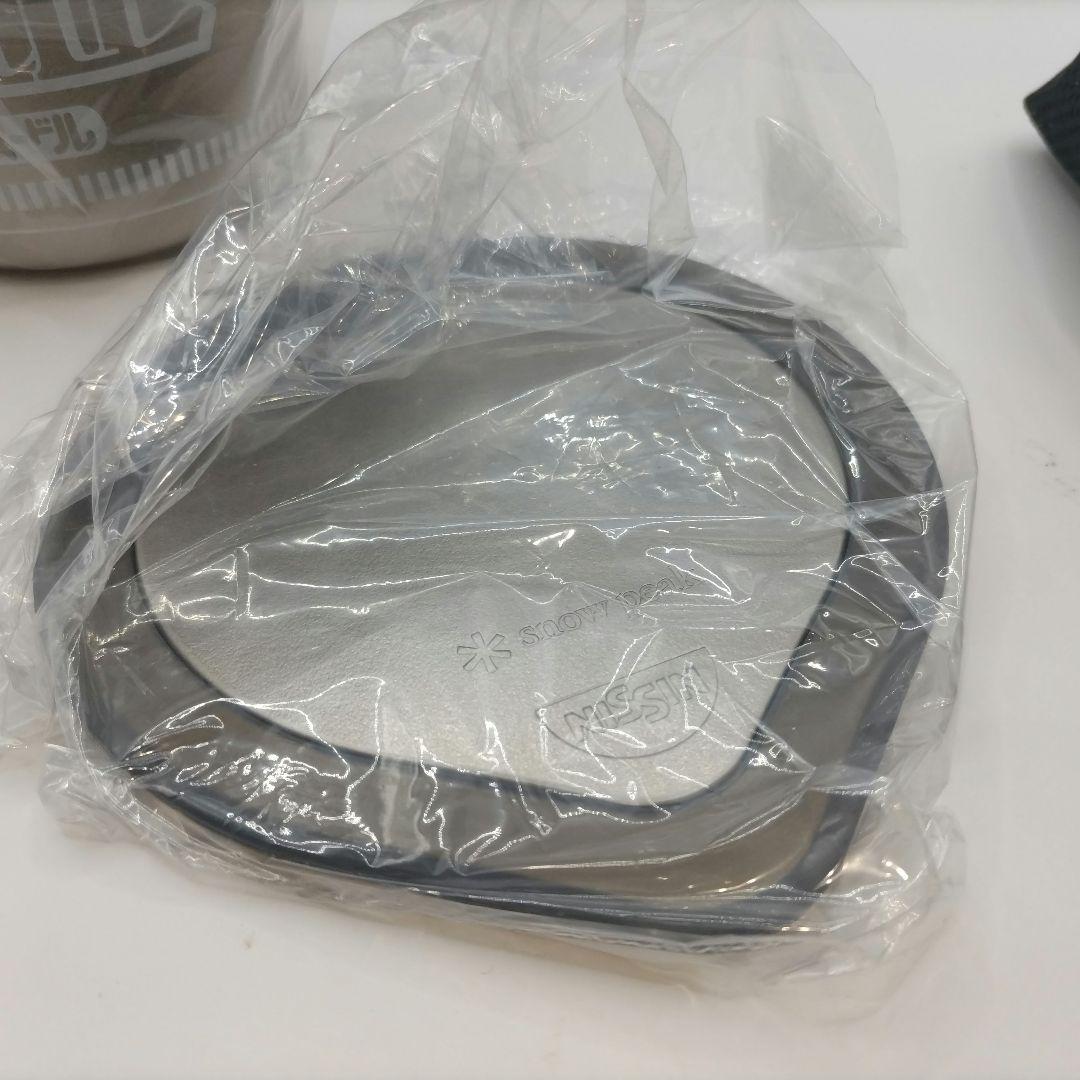 スノーピーク NISSIN カップヌードル型チタンクッカー SCS-070NI