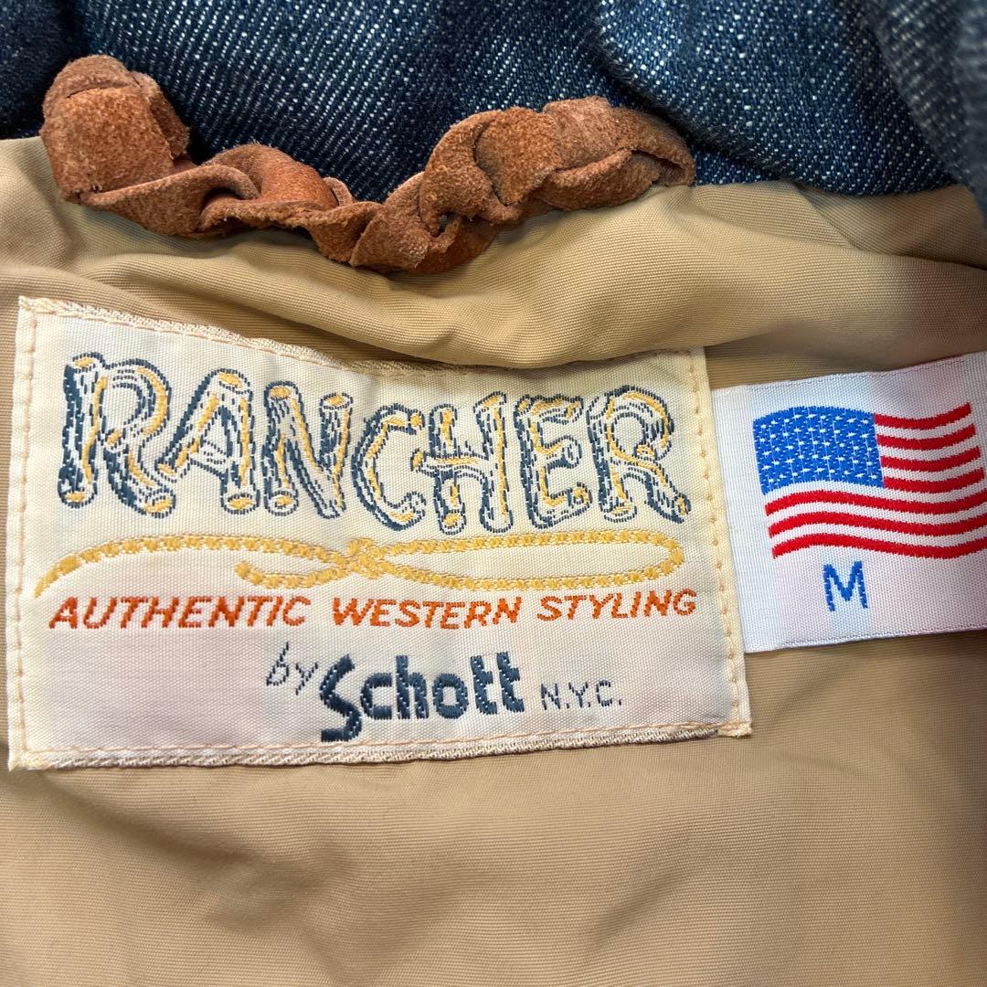 Schott NYC RANCHER ダウンジャケット M ショット　2WAY