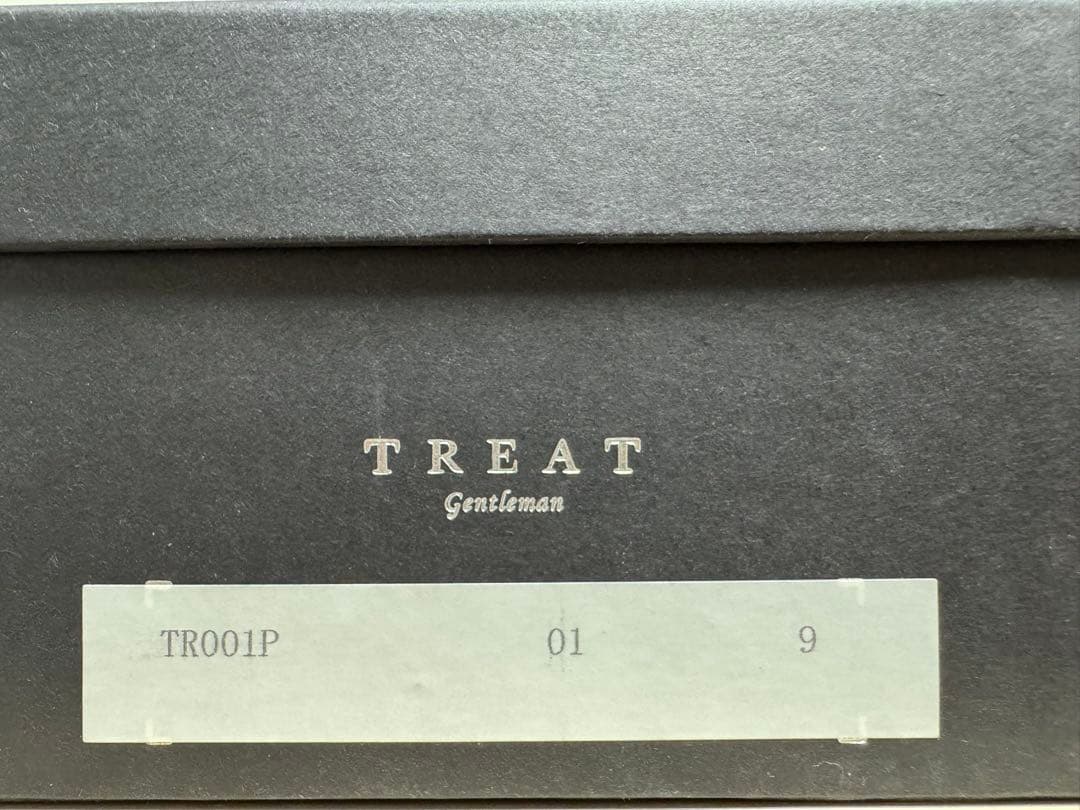 TREAT ドレスシューズ 黒エナメル 結婚式 ※使用してます サイズ:9