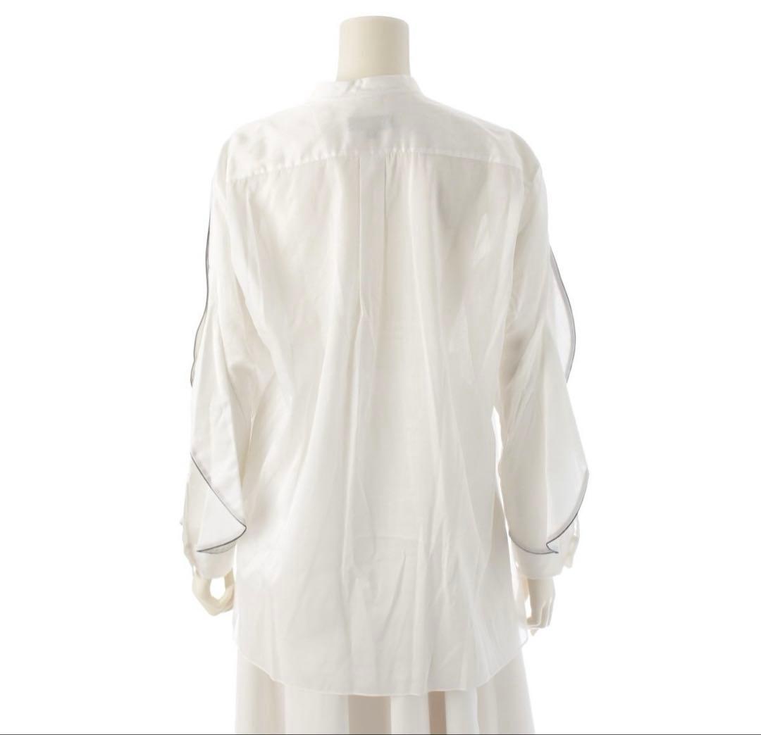 うな重！ ドゥロワー　コットンシルク　バンドカラー　36サイズ