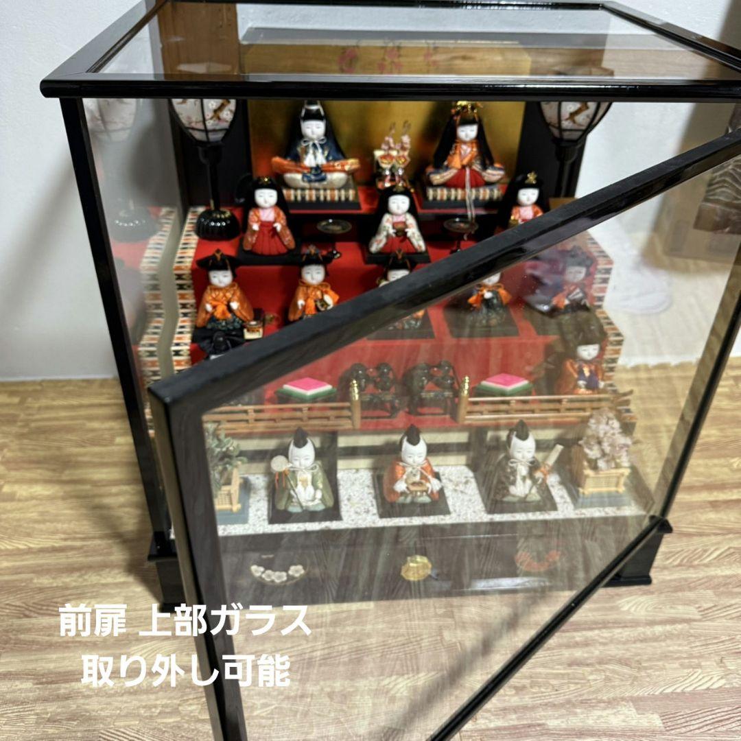 雛人形 春日雛 5段飾り 江戸木目込 15人 伝統工芸品 初節句 ひなまつり