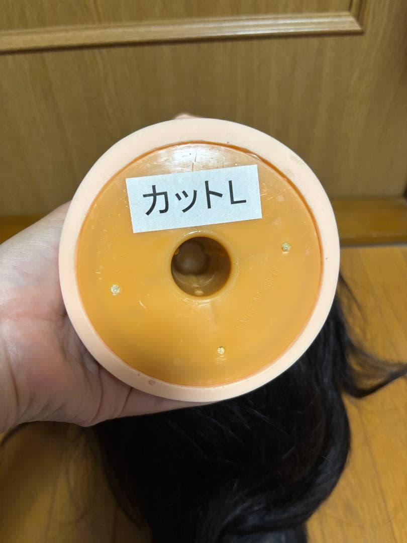 黒色カットLウィッグ 4体セット