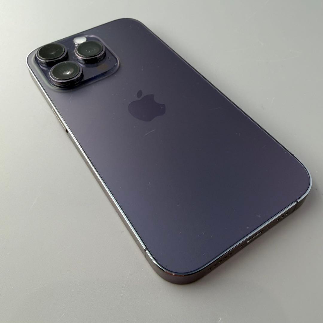 iPhone14Pro 256GB ディープパープル SIMフリー 箱付属品付き
