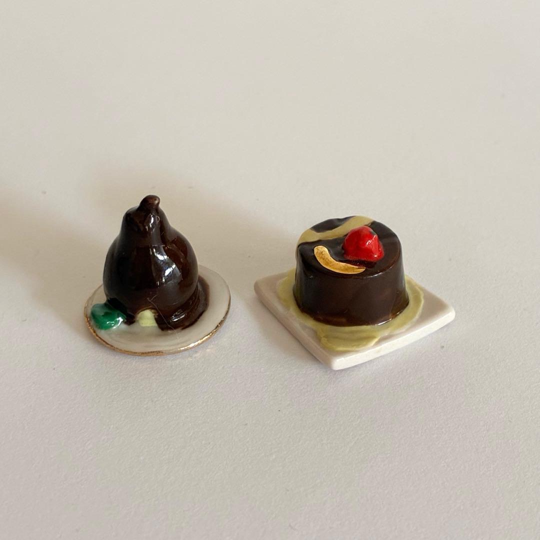 全部チョコレート　希少品　フェーブ　フェーヴ　フランス　陶器　ミニチュア　置物