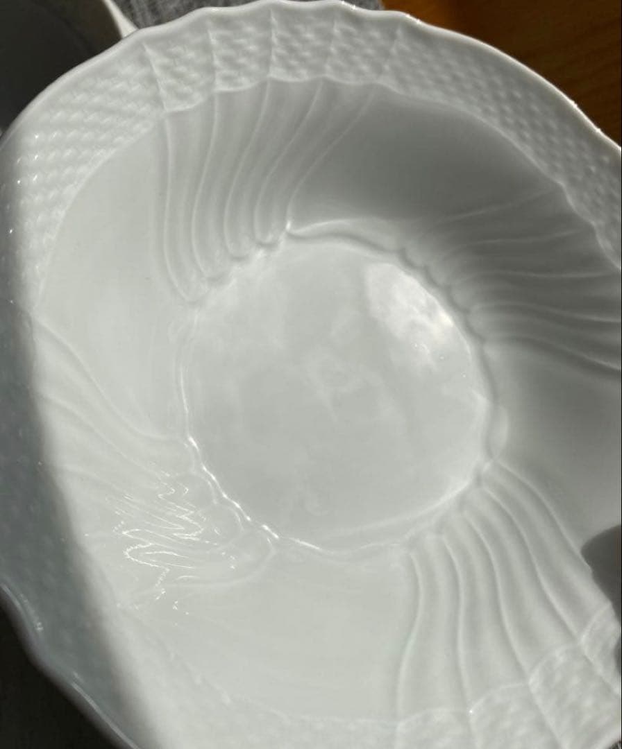 美品　リチャードジノリ　ベッキオホワイト　フルーツソーサー5枚