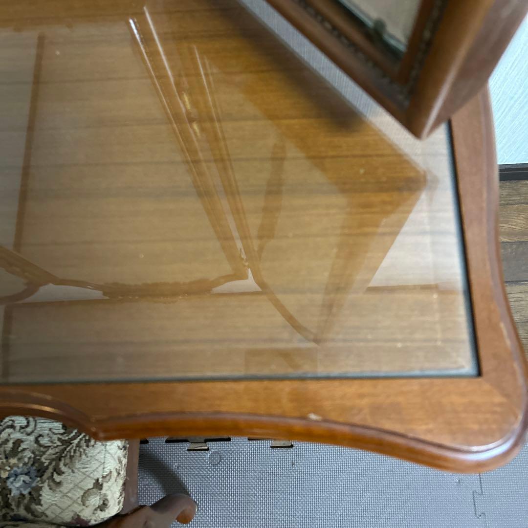 フランスミラー　France mirror 三面鏡　 椅子は別売です。