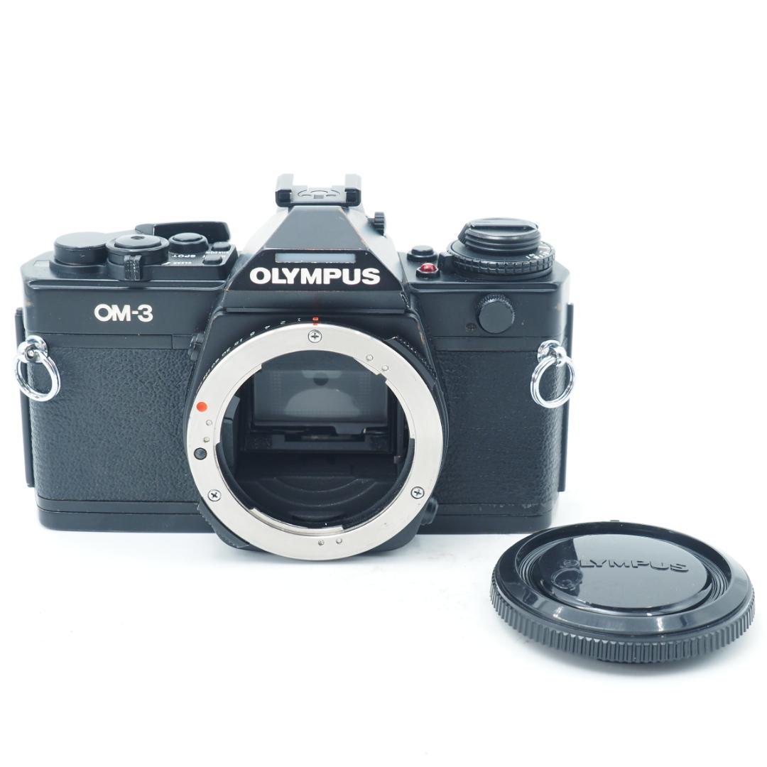 100328☆良品☆Olympus OM-３ ブラック