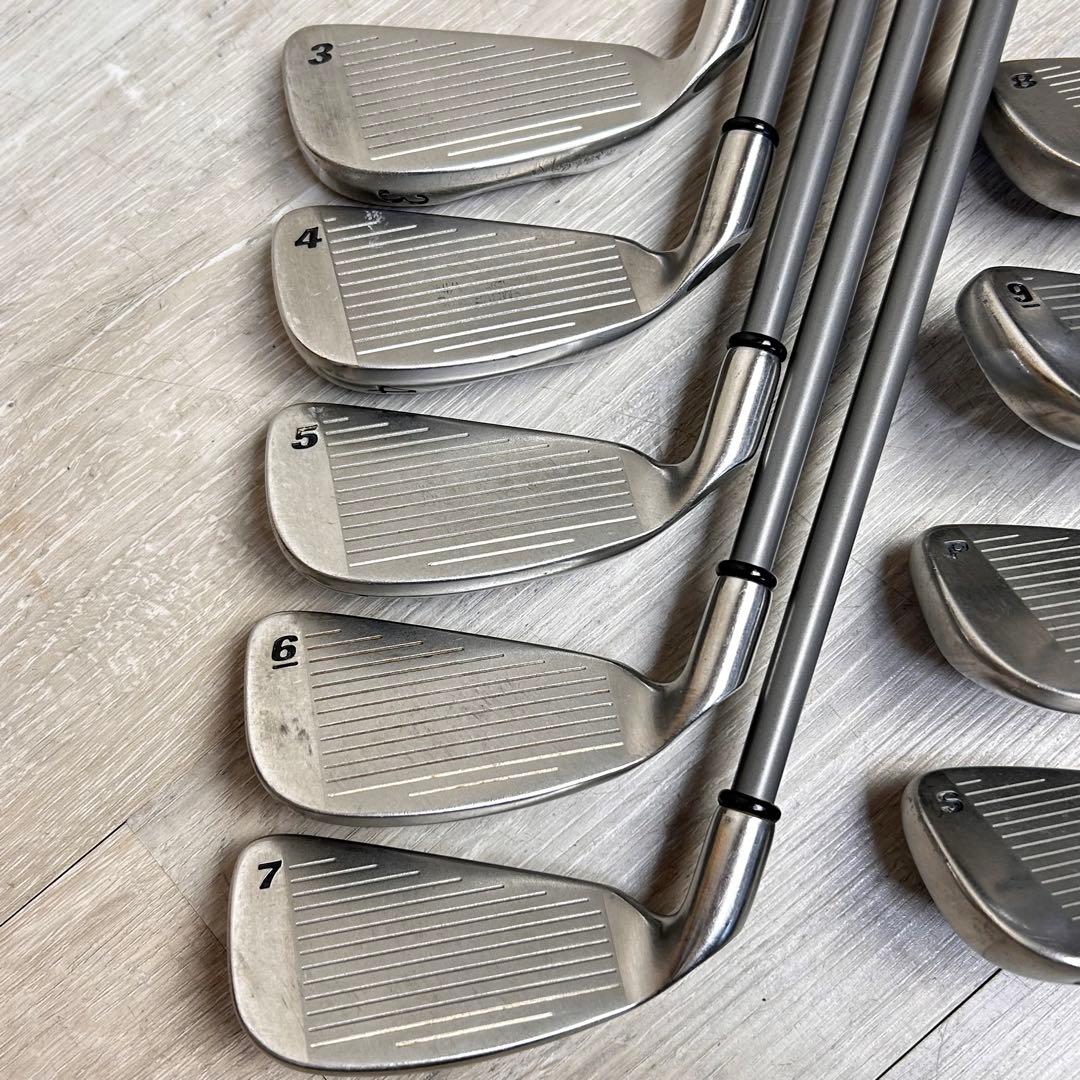 【メンズ右】キャロウェイ ビックバーサ アイアンセット 3-9 PW SW 9本
