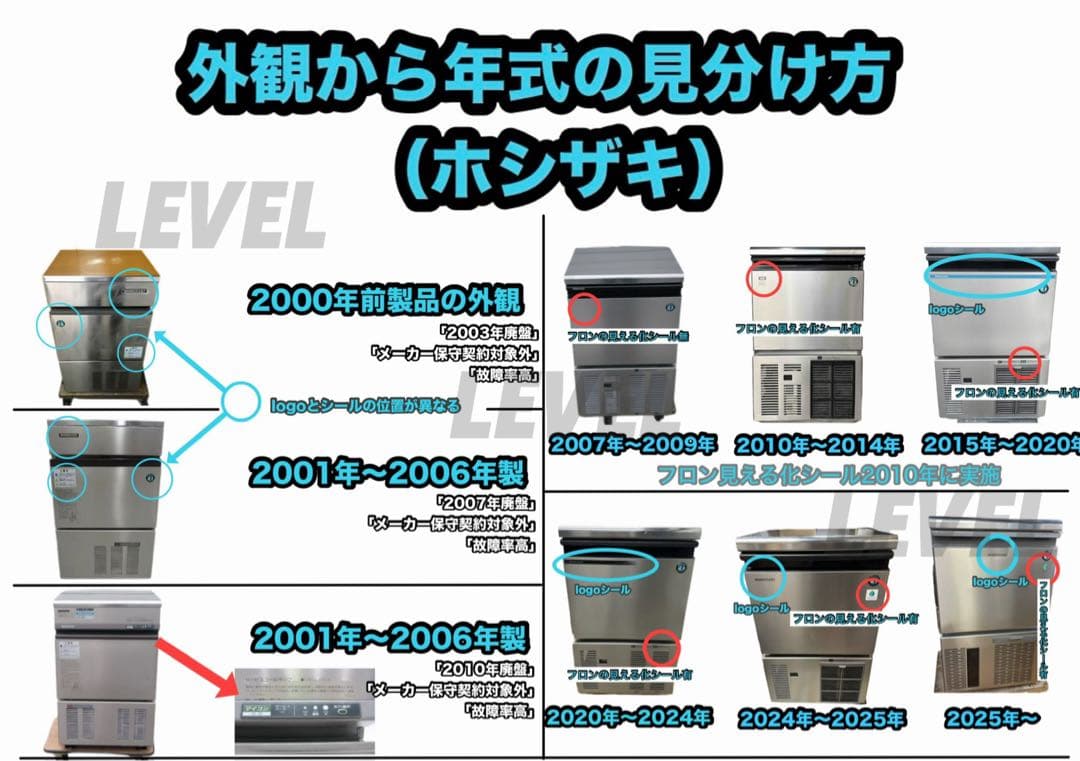 2022年製ホシザキ業務用製氷機IM-25M-2キューブアイス高年式