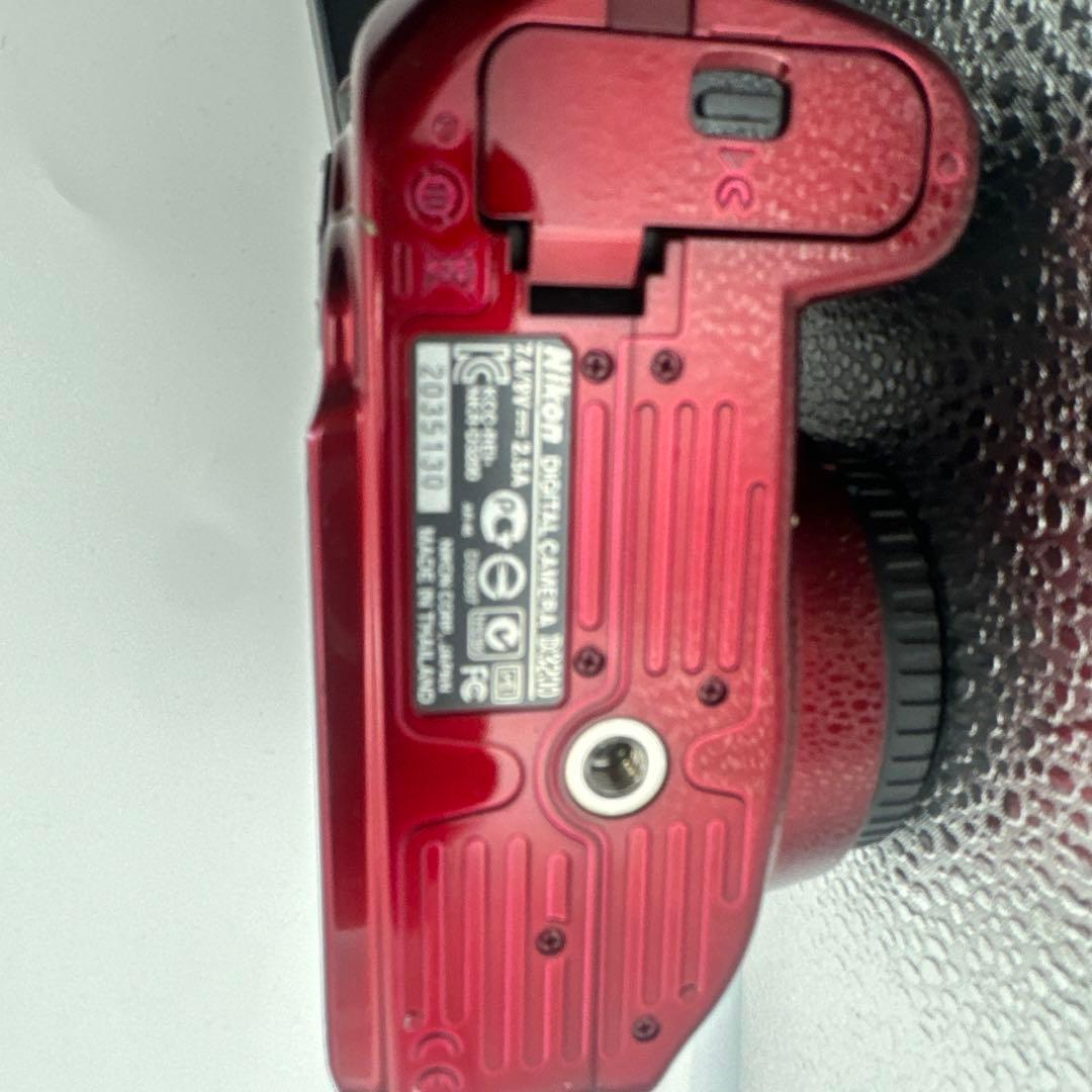 Nikon D3200 デジタル一眼レフカメラ レッド