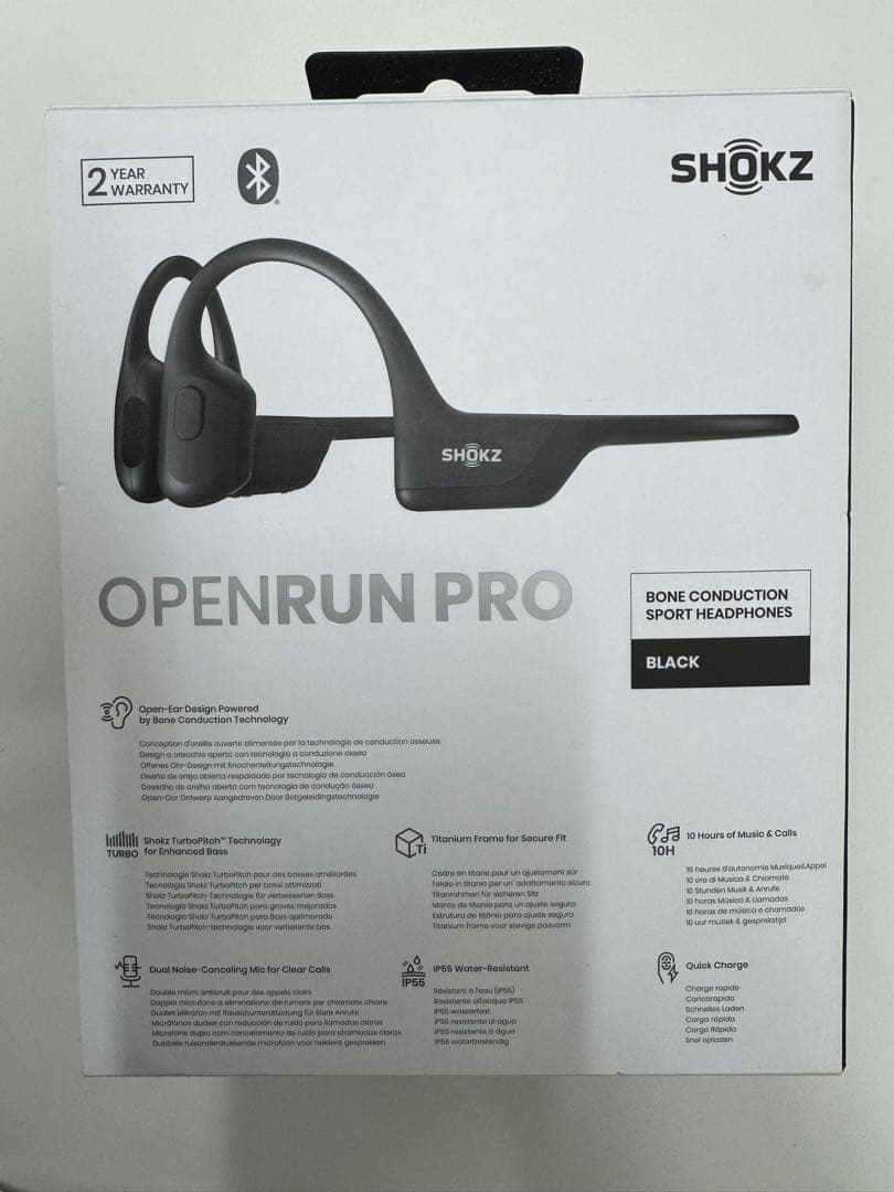 【鉄人28号】SHOKZ OpenRun Pro ブラック