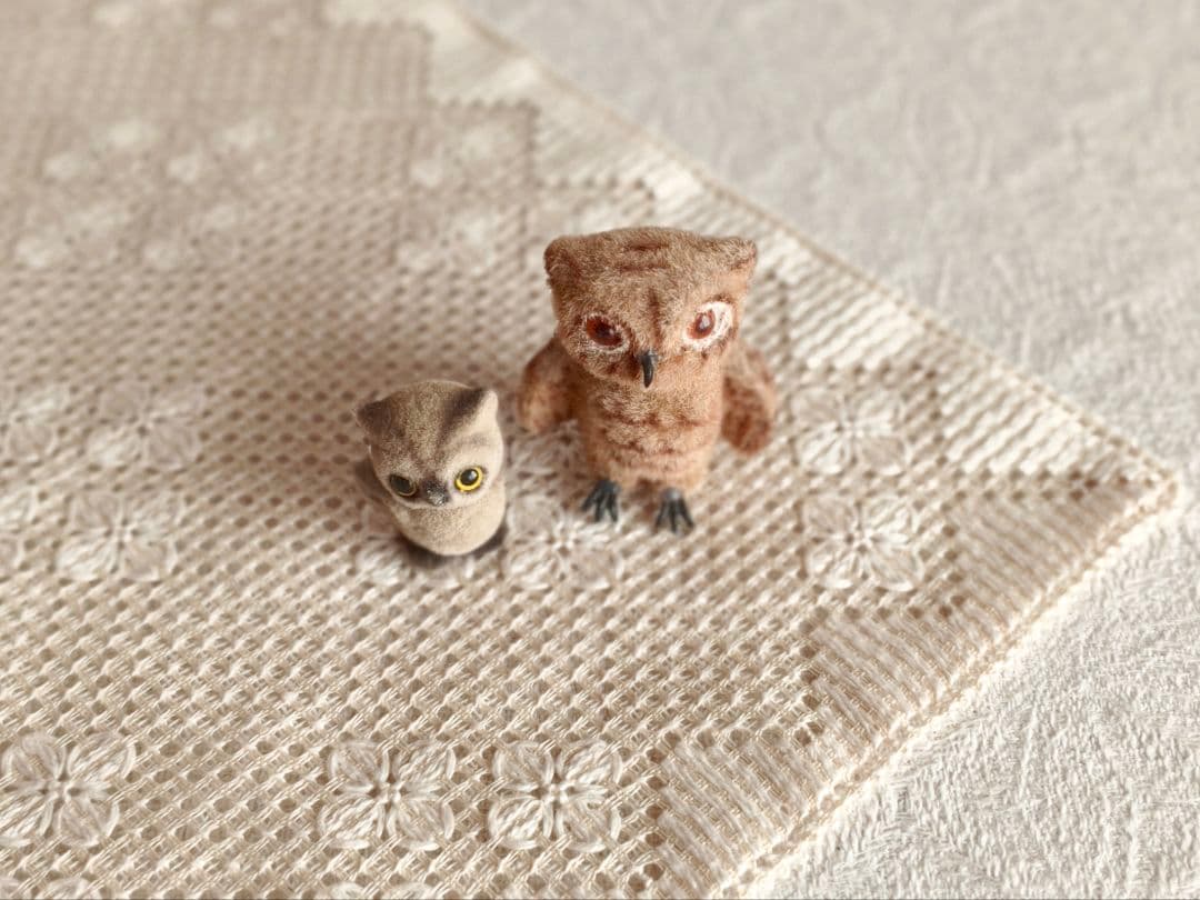 * vintage owls ❀ おちゃめな フクロウさん set
