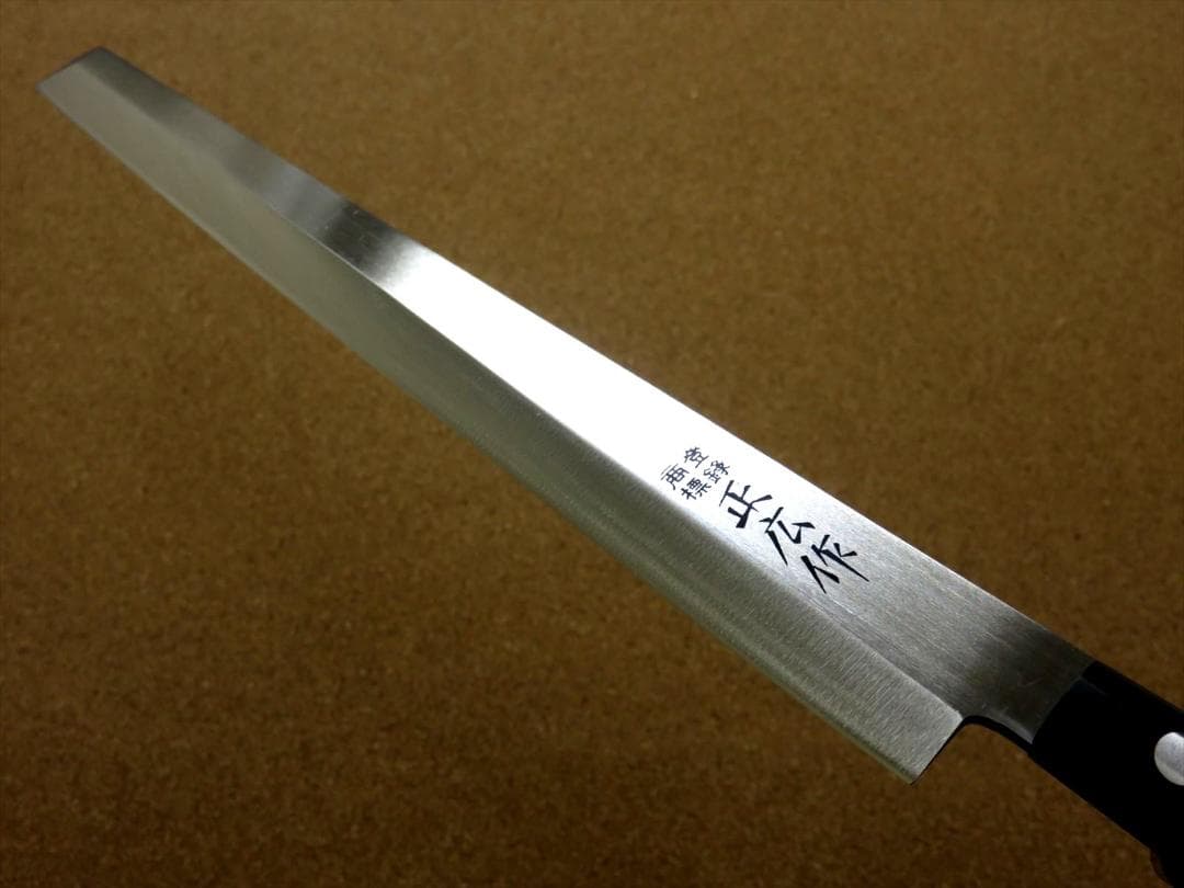 関の刃物 蛸引包丁 左利き 240mm 正広 和包丁 片刃 刺身包丁 柳刃包丁