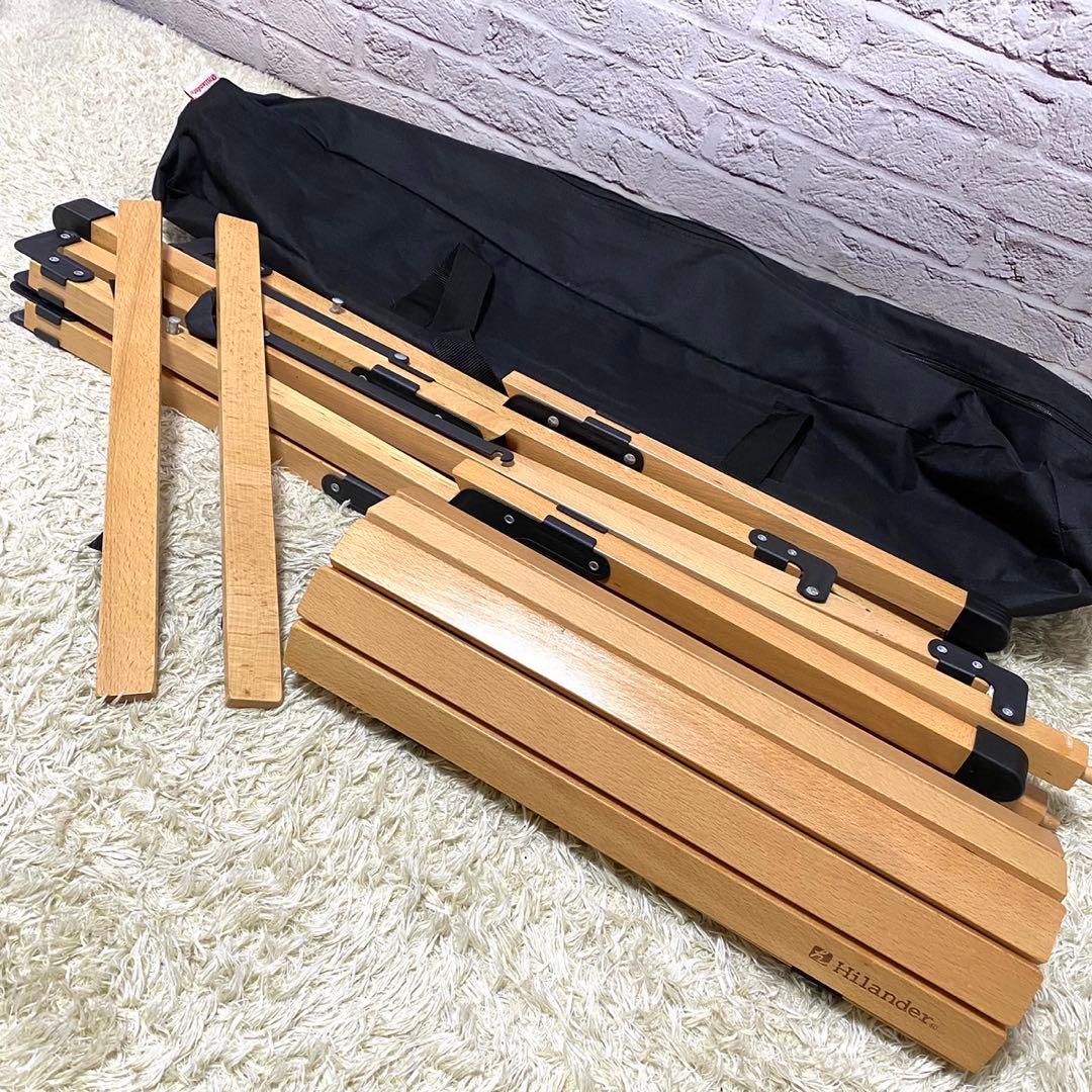ハイランダー ウッドキッチンテーブル Hilander キャンプ アウトドア