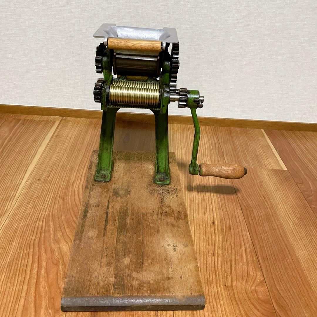 小野式製麺機　A型　現状品　レトロ　ヴィンテージ