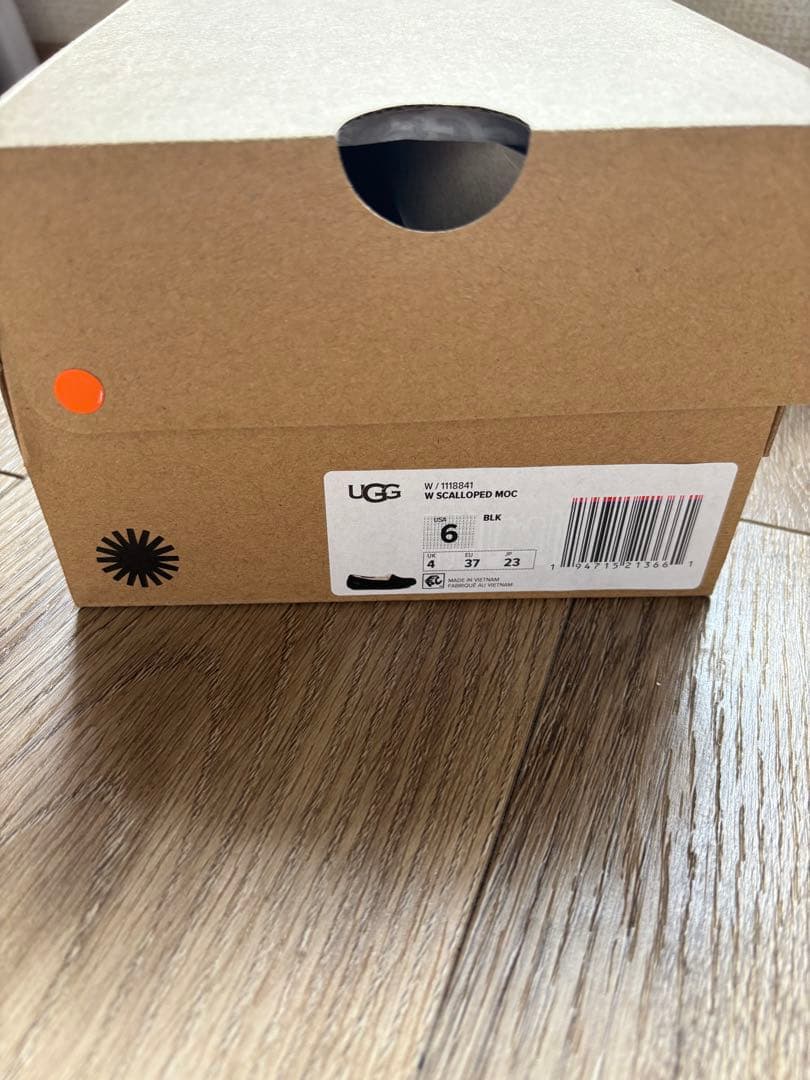 即日発送♡UGG モカシン　スカラップ　アンスレー　黒