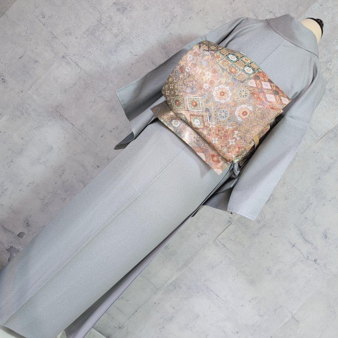 訪問着　フルセット　着物　正絹　汕頭刺繍　グラデーション　祝い事　E2