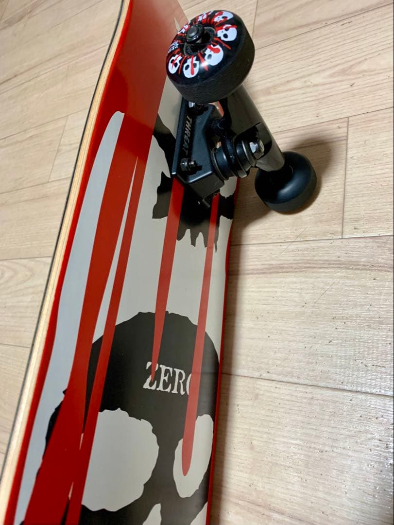 ZERO スカルデザイン スケートボード